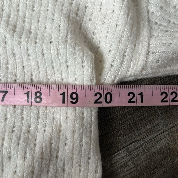 Anthropolgie top ivory baby doll size X Small wide neck Maeve brand - Picture 10 of 12